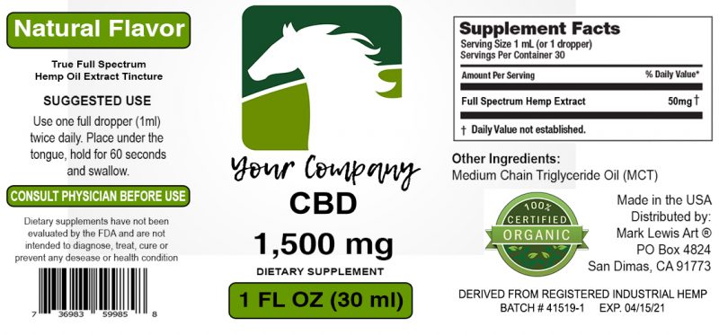 White Label CBD Label