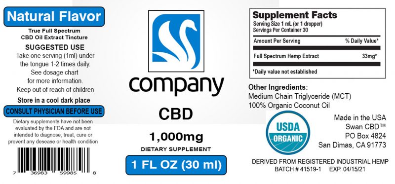 White Label CBD Label